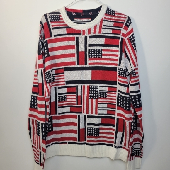 Tommy Hilfiger American Flag Sweater - Picture 6 of 7